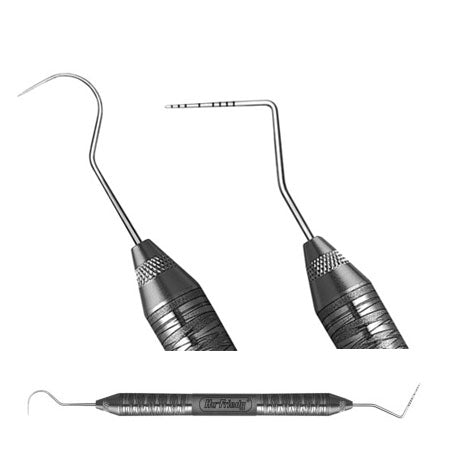 Hu-Friedy Expro #23/Williams Color-Coded Explorer/Probe with #6 Satin Handle Hu-Friedy Expro #23/Williams Color-Coded Explorer/Probe with #6 Satin Handle